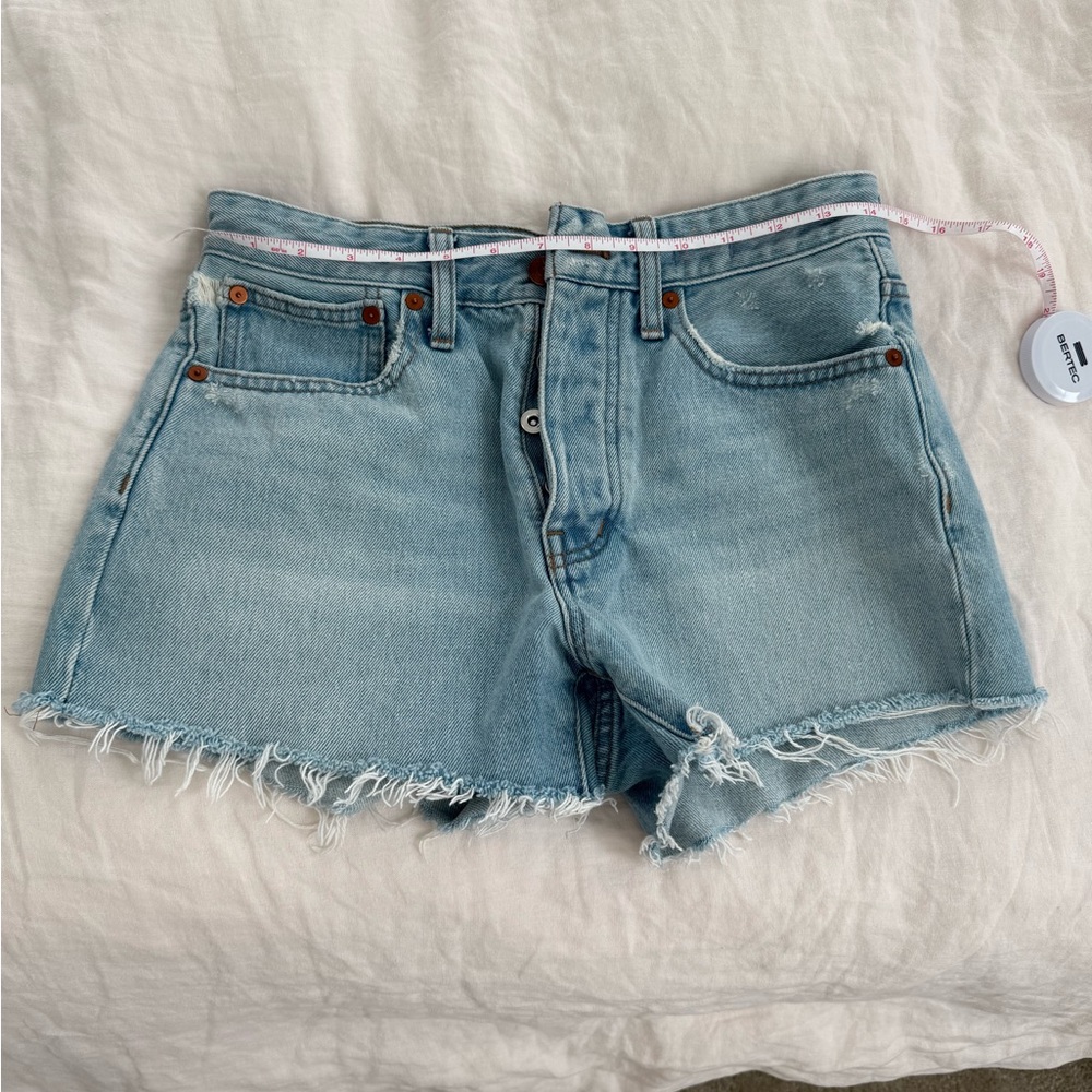Madewell relaxed denim shorts